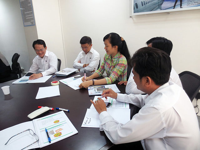 Kỹ năng hướng dẫn và động viên Nhân Viên làm việc hiệu quả - Sacombank (09 & 10.12.2014)